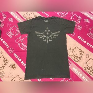 Black Legend Of Zelda T-shirt - Emblem